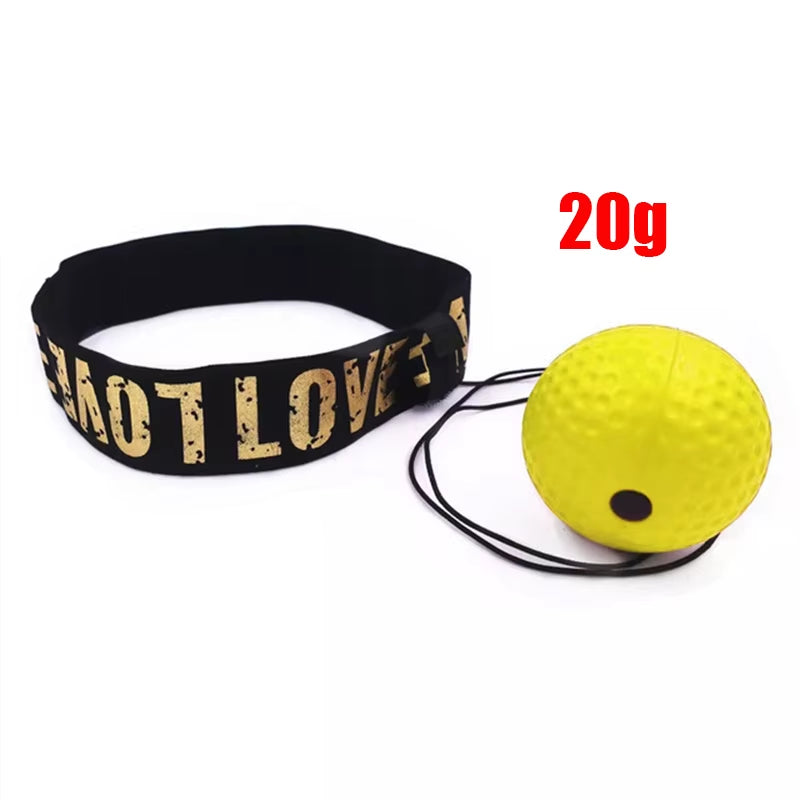 Elite Reflex Boxing Ball Headband – Adjustable Speed & Agility Training Strap