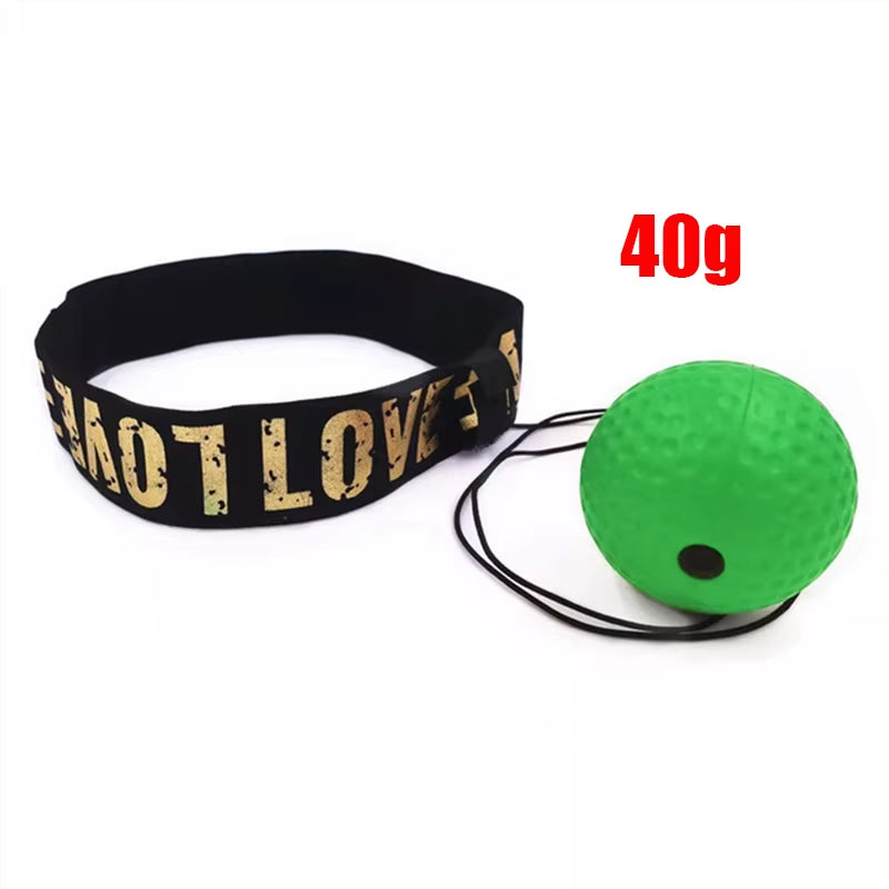 Elite Reflex Boxing Ball Headband – Adjustable Speed & Agility Training Strap
