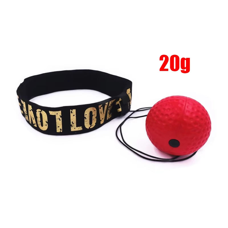 Elite Reflex Boxing Ball Headband – Adjustable Speed & Agility Training Strap