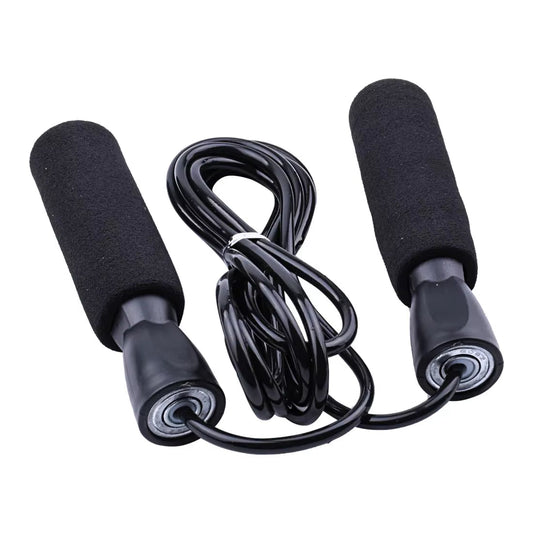 Adjustable Steel Wire Jump Rope for Speed Skipping - Portable Fitness Training Equipment for All Ages