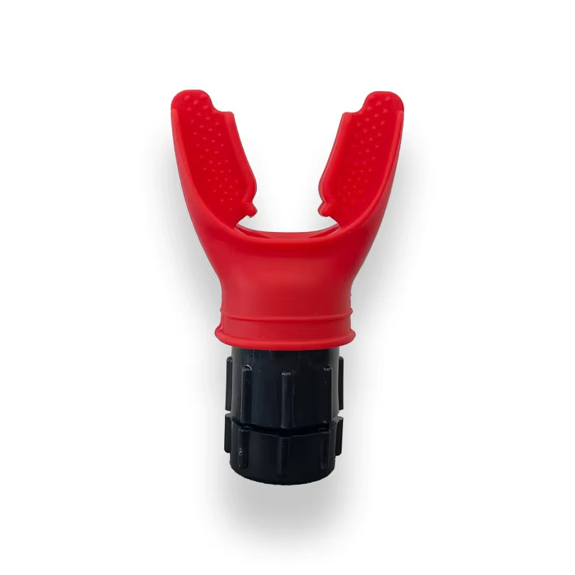 Lung Breathing Trainer – Portable Silicone Respiratory Muscle Exerciser with Adjustable Resistance Dial
