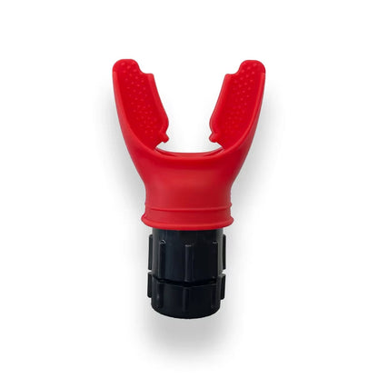Lung Breathing Trainer – Portable Silicone Respiratory Muscle Exerciser with Adjustable Resistance Dial